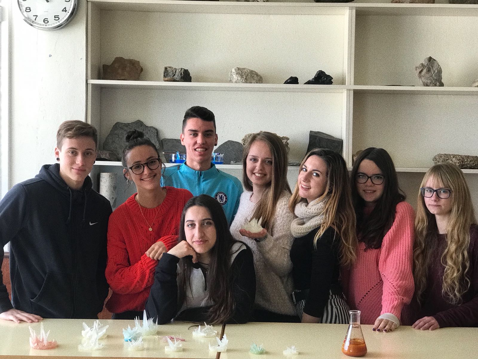 Jaume, Sandra, Sergi, Laura, Kristina V, Mireia, Iratxe i Kristina S